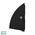 Taso 3.5w Black TRI Colour LED Step Light