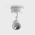 Focus Polycarbonate White Single Adjustable Spot Light