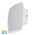Cara White Up & Down LED Wall Light