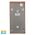 Taper Copper TRI Colour LED Wedge Wall Light