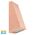 Taper Copper TRI Colour LED Wedge Wall Light