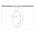 Taper White TRI Colour LED Wedge Wall Light