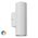 Aries Aluminium White Up & Down LED Wall Light
