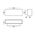 Blokk White Up & Down LED Wall Light