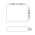 Lisse White Up & Down TRI Colour LED Wall Light