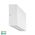 Essil White Fixed Down LED Wall Light