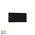 Siena Black LED Uplighter Wall Light