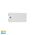 Siena White LED Uplighter Wall Light