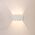 Maro White Up & Down TRI Colour LED Wall Light