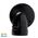 Focus Polycarbonate Black Single Adjustable Spot Light