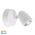 Focus Polycarbonate White Single Adjustable Spot Light
