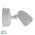 Focus Polycarbonate White Single Adjustable Spot Light With Sensor