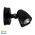 Focus Polycarbonate Black Double Adjustable Spot Light