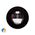 Nella Black 12w Surface Mounted LED Downlight