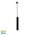Henger Black 9w Cylinder LED Pendant