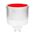 Red 5w 240V GU10 LED Globe