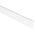 White Side Mounted Aluminium Profile