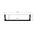 Shallow Square Aluminium Profile 2m Length