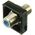 Digitek F Type Female to F Type Female Insert With 3GHz Barrel - Black - 05BCFF3BK