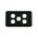 Digitek 5 Gang Wallplate (No Mech) - Black - 05DWP05BK