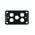 Digitek 5 Gang Wallplate (No Mech) - Black - 05DWP05BK