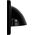 Digitek Media Style Wallplate (Bullnose) - Black - 05DWPMBK