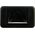 Digitek Media Style Wall Plate (Reverse Bullnose) - Black - 05DWPMRBK