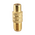 Digitek RCA Female to F Female Adaptor - Gold - 13CRCAFFFG