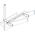 Hills Antenna  FB607162 45 Degree 600mm Gutter Mount - FB607162