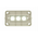 Digitek 3 Gang Wallplate (No Mech) - White - 05DWP03