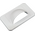 Digitek Media Style Wallplate (Bullnose) - White - 05DWPM