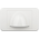 Digitek Media Style Wall Plate (Slim Bullnose) - White - 05DWPMS