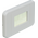 Digitek Media Style Wallplate (Flat) - White - 05DWPMF