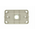 Digitek 1 Gang Wallplate (No Mech) - White - 05DWP01