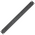 Datatek 1U Cable Pass Through with Brush Strip - 24D1RUBST