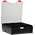 StorageTek STLC-BK Case Large Clear PC Lid c/w dividers-Black - 33STLC-BK