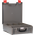 StorageTek Case Large ABS Lid c/w dividers-Grey - 33STL-GY