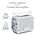 Laura Ashley 2 Slice Toaster - China Rose - LAT2CR