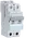 MCB 2P 10kA/15kA D-10A 2M