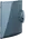 Door for mini-enclosure Gamma / GD, 4 Mod wide, Transparent