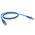 CERTECH Cat6 24AWG U/UTP RJ45 Patch Lead, 1m, Blue PVC Jacket