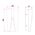 WALL S/M Up/Dn 11W WEDGE Wh 3K IP65 Alt Beam 550 Lm