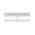 Cluster Canopy S/M Wh RECT for 11 Lights L900mm