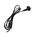 FLEX & PLUG 240V POWER CORD w/inline switch (2900mm) (Black)