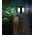 WALL S/M 20W SQ Matt Blk 3K IP65 4 x Opal Diff 850 Lm