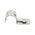 SADDLE HALF ALLOY STEEL 20mm 6.6mm hole x 100