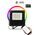 FLOOD LED SMART 10W Blk RGB IP65 5000K 800Lm