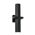 PILLAR Up/Dn Double GU10 x 4 RECT Base IP65 Blk OD155mm X H 300mm