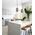 PENDANT ES Smoke Glass Oblong Ant.Brass Highlight OD175mm