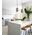 PENDANT ES Smoke Glass Oblong Ant.Brass Highlight OD175mm